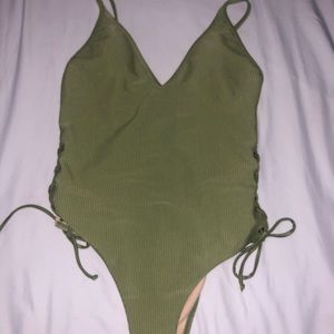 One piece swimsuit